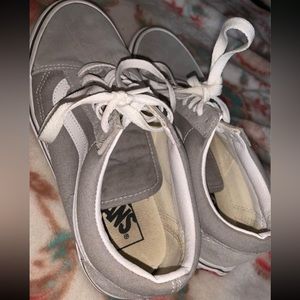 Gray Vans Women’s size 8/Men’s size 6